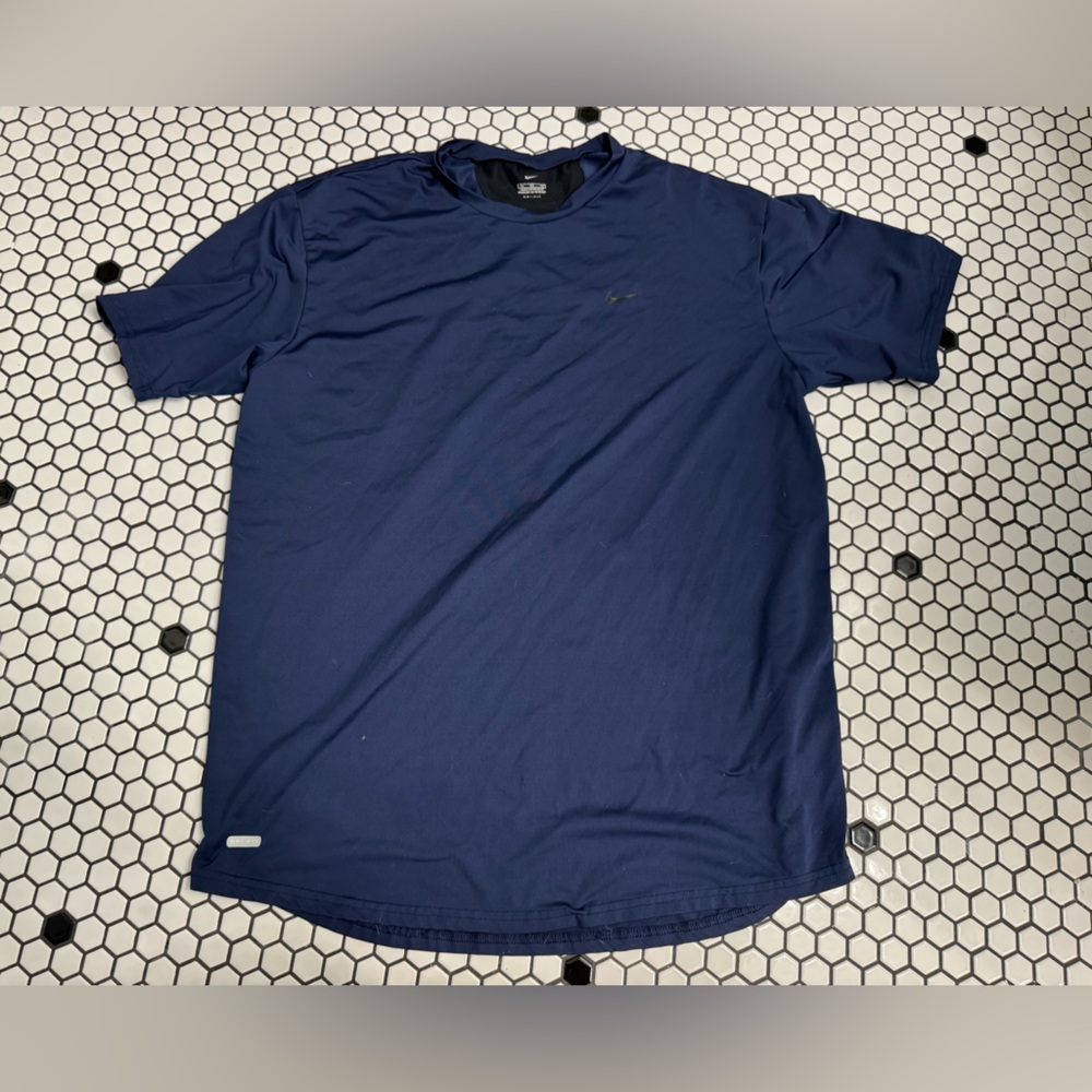 Nike drifit Men's Blue Athletic Shirt size XL